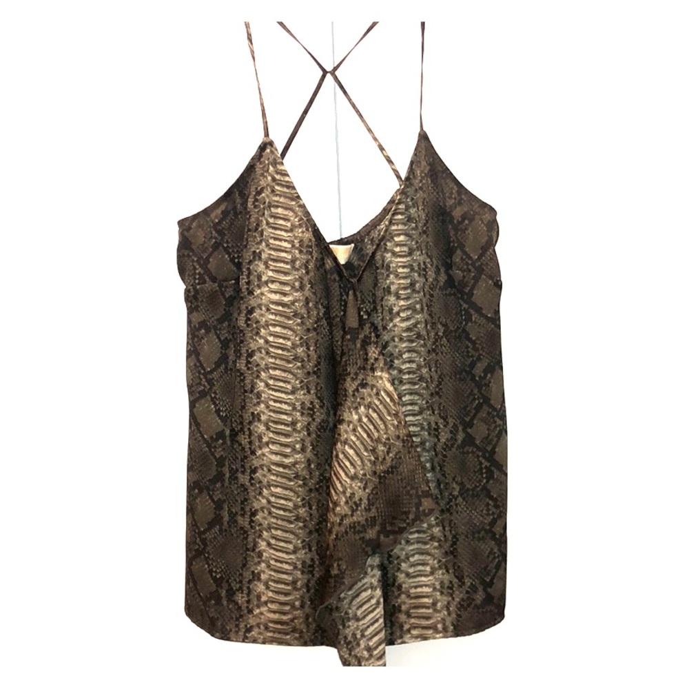 Snake skin print Michael Kors top